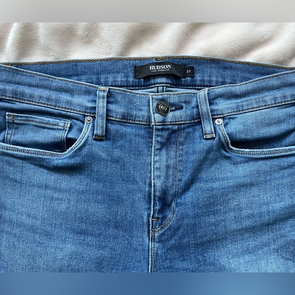 Hudson Nico Straight Cropped Jeans - Picture 4 of 9